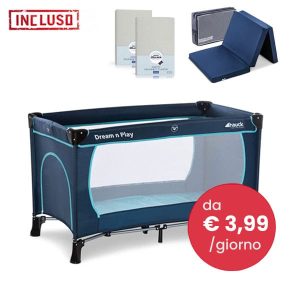 Noleggio lettino da viaggio bambini a Maiorca – da €3,99/giorno