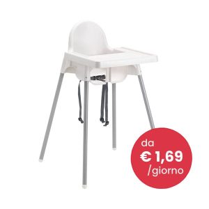 Noleggio seggiolone bambini a Maiorca – da €1,69/giorno