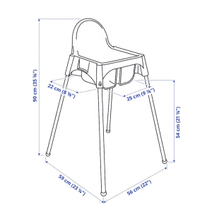 Seggiolone IKEA per neonati e bambini piccoli - immagine 6