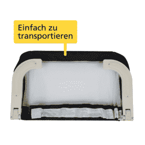 Bettschutzgitter / Rausfallschutz für das Kinderbett – Bild 4